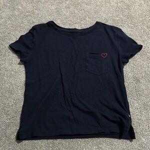 GAP Kids XL Supersoft Navy Tee